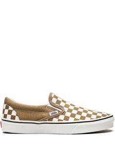 Vans клетчатые слипоны Classic Slip-On Checkerboard