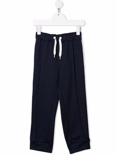 Fendi Kids спортивные брюки с контрастными полосками