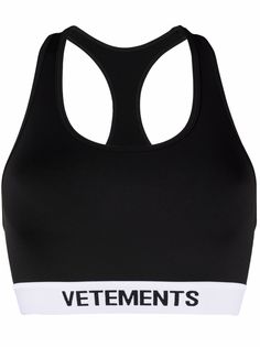 VETEMENTS бралетт с логотипом