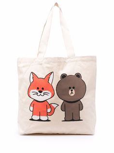 Maison Kitsuné Maison Kitsuné x Line Friends Shoulder Bag
