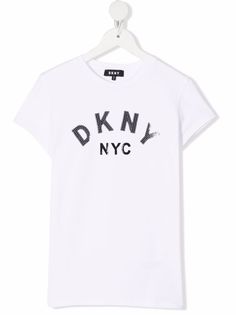 Dkny Kids футболка с логотипом