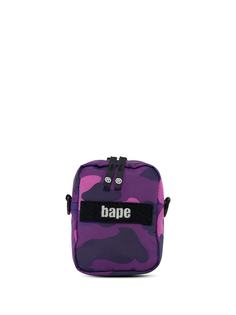 A BATHING APE® сумка на плечо Color Camo Military Bape