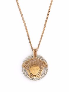 Versace колье с подвеской Medusa