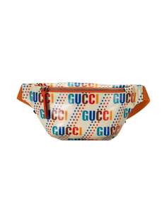 Gucci Kids поясная сумка с принтом