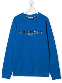 Givenchy Kids толстовка с логотипом