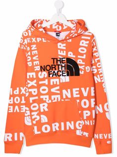 The North Face Kids худи с логотипом