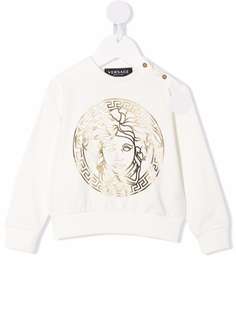 Versace Kids толстовка с логотипом