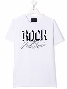 John Richmond Junior футболка Rock Fabulous