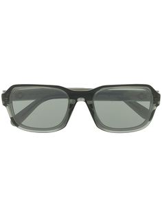 Moncler Eyewear солнцезащитные очки в массивной оправе
