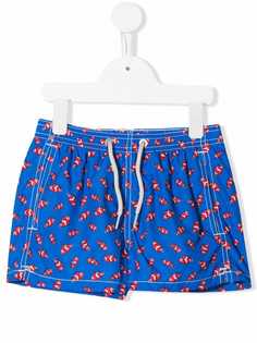 MC2 Saint Barth Kids плавки-шорты с принтом