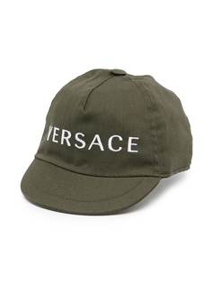 Versace Kids кепка с вышитым логотипом