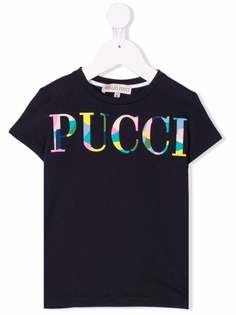 Emilio Pucci Junior футболка с логотипом