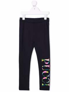 Emilio Pucci Junior легинсы с логотипом
