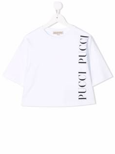 Emilio Pucci Junior футболка с логотипом