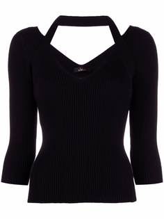 TWINSET джемпер с вырезом халтер