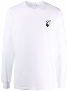 Off-White толстовка с логотипом Arrows