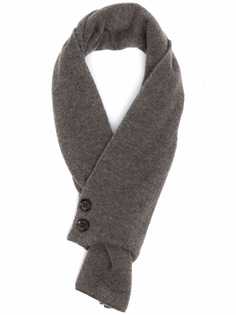 Moorer кашемировый шарф с пуговицами