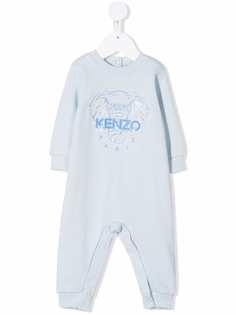 Kenzo Kids ромпер из органического хлопка с принтом