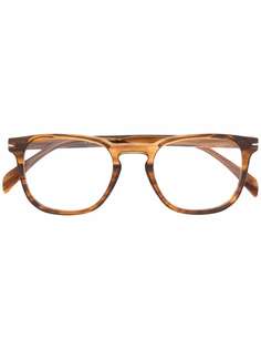 Eyewear by David Beckham очки в оправе с мраморным эффектом