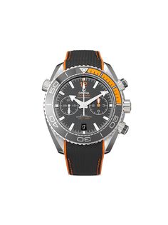 OMEGA наручные часы Seamaster Planet Ocean 600M Chronograph pre-owned 45.5 мм 2021-го года