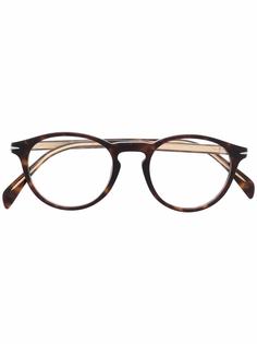 Eyewear by David Beckham очки в круглой оправе