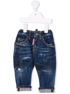 Dsquared2 Kids джинсы скинни средней посадки