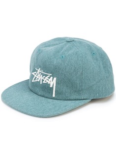 Stussy кепка с вышитым логотипом