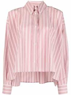 Isabel Marant Étoile укороченная рубашка Alanis в полоску