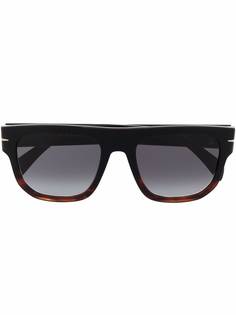 Eyewear by David Beckham солнцезащитные очки в квадратной оправе