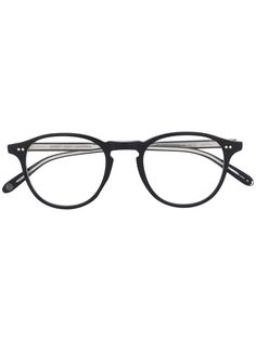 Garrett Leight солнцезащитные очки в круглой оправе