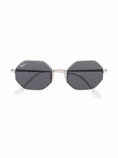 RAY-BAN JUNIOR солнцезащитные очки в шестиугольной оправе