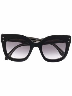Isabel Marant Eyewear солнцезащитные очки в массивной оправе