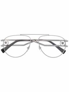 Versace Eyewear солнцезащитные очки VE1260 с декором Medusa