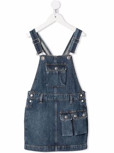 Diesel Kids джинсовый ромпер без рукавов