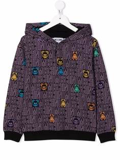 Moschino Kids худи с логотипом