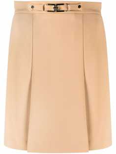 Elisabetta Franchi юбка мини А-силуэта с поясом