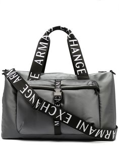 Armani Exchange дорожная сумка с логотипом