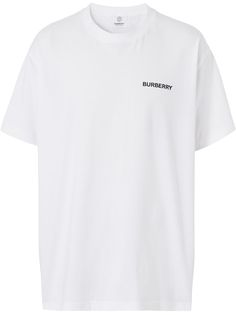 Burberry футболка с монограммой