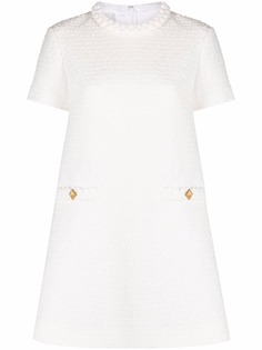 Valentino твидовое платье Roman Stud