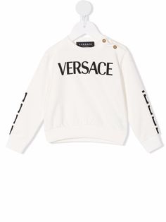 Versace Kids толстовка с логотипом