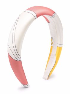 Emilio Pucci Junior ободок с абстрактным принтом