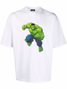 Balenciaga graphic-print short-sleeve T-shirt