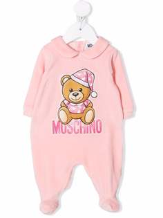 Moschino Kids пижама с принтом Teddy Bear