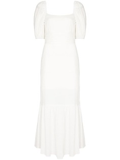 Peony платье миди со складками