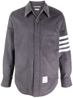 Thom Browne рубашка с полосками 4-Bar