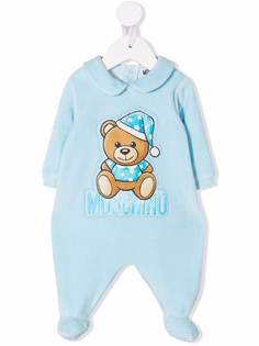 Moschino Kids пижама с принтом Teddy Bear