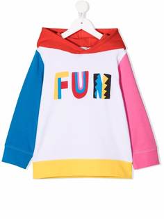 Stella McCartney Kids худи Fun в стиле колор-блок