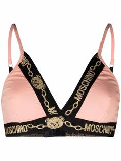 Moschino бюстгальтер с треугольными чашками