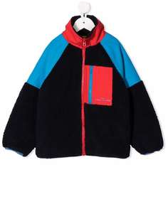 The Marc Jacobs Kids бомбер в стиле колор-блок с логотипом