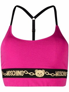 Moschino спортивный бюстгальтер с цепочкой